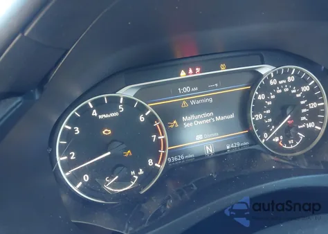 2020 Nissan Altima Sr Fwd z USA, uszkodzony, nr VIN 1N4BL4CV9LC176374